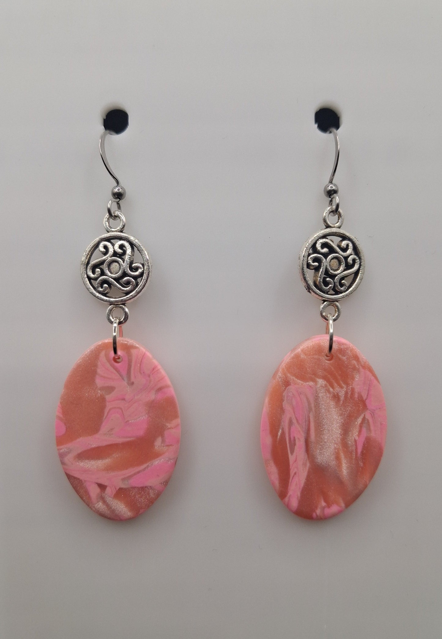 Marbled - Ovals with Charms