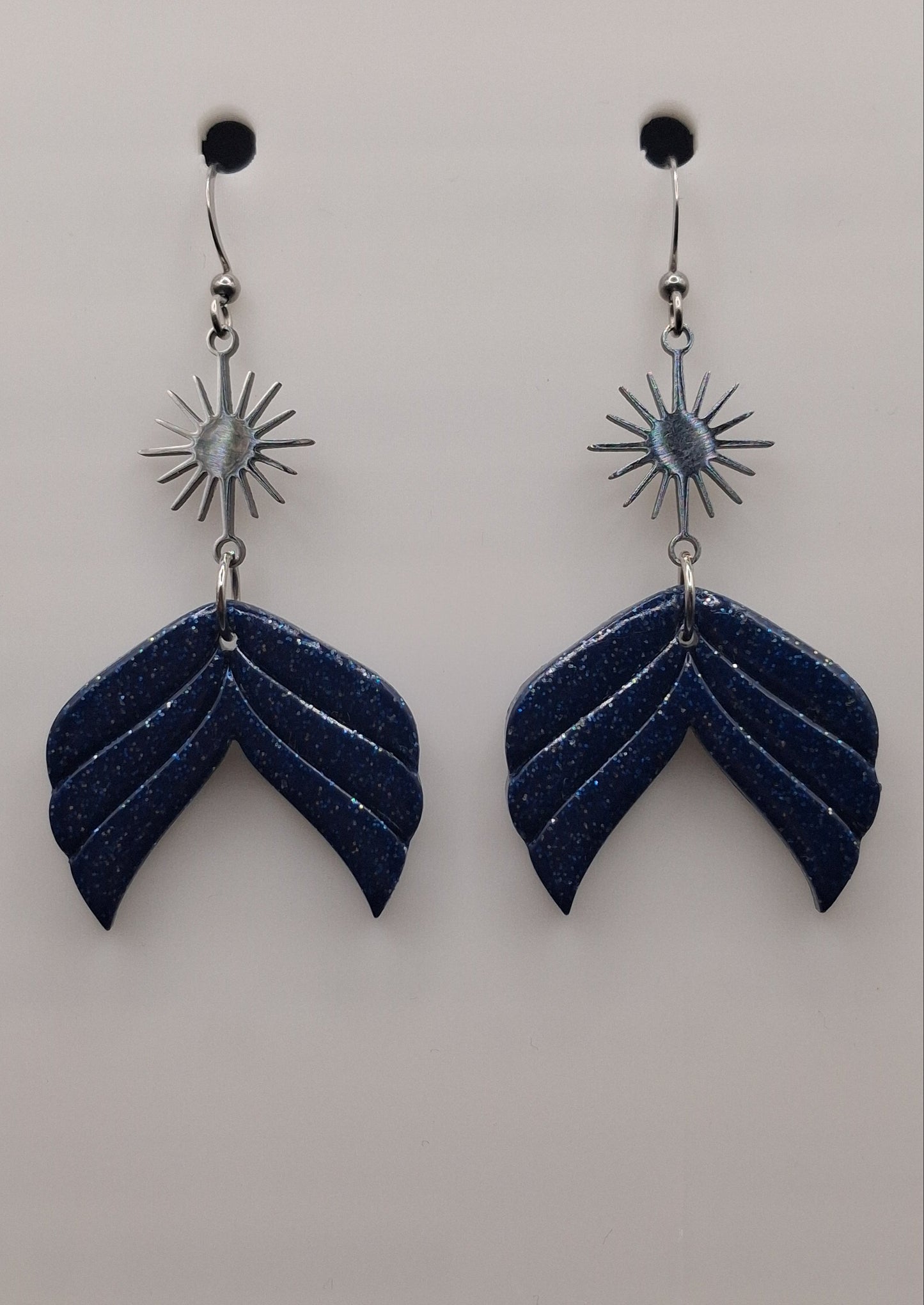 Navy Wings with Charm