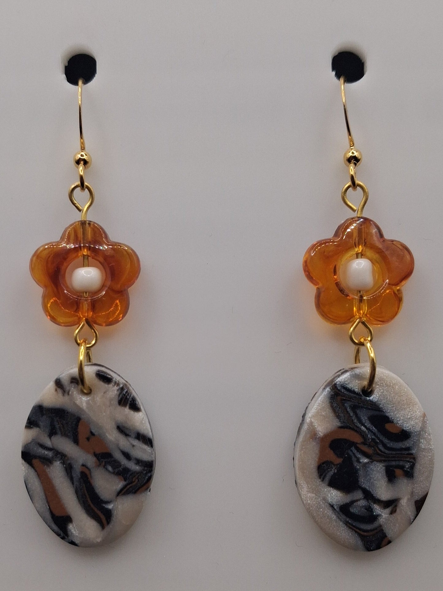 Marble - Ovals with Bead ②