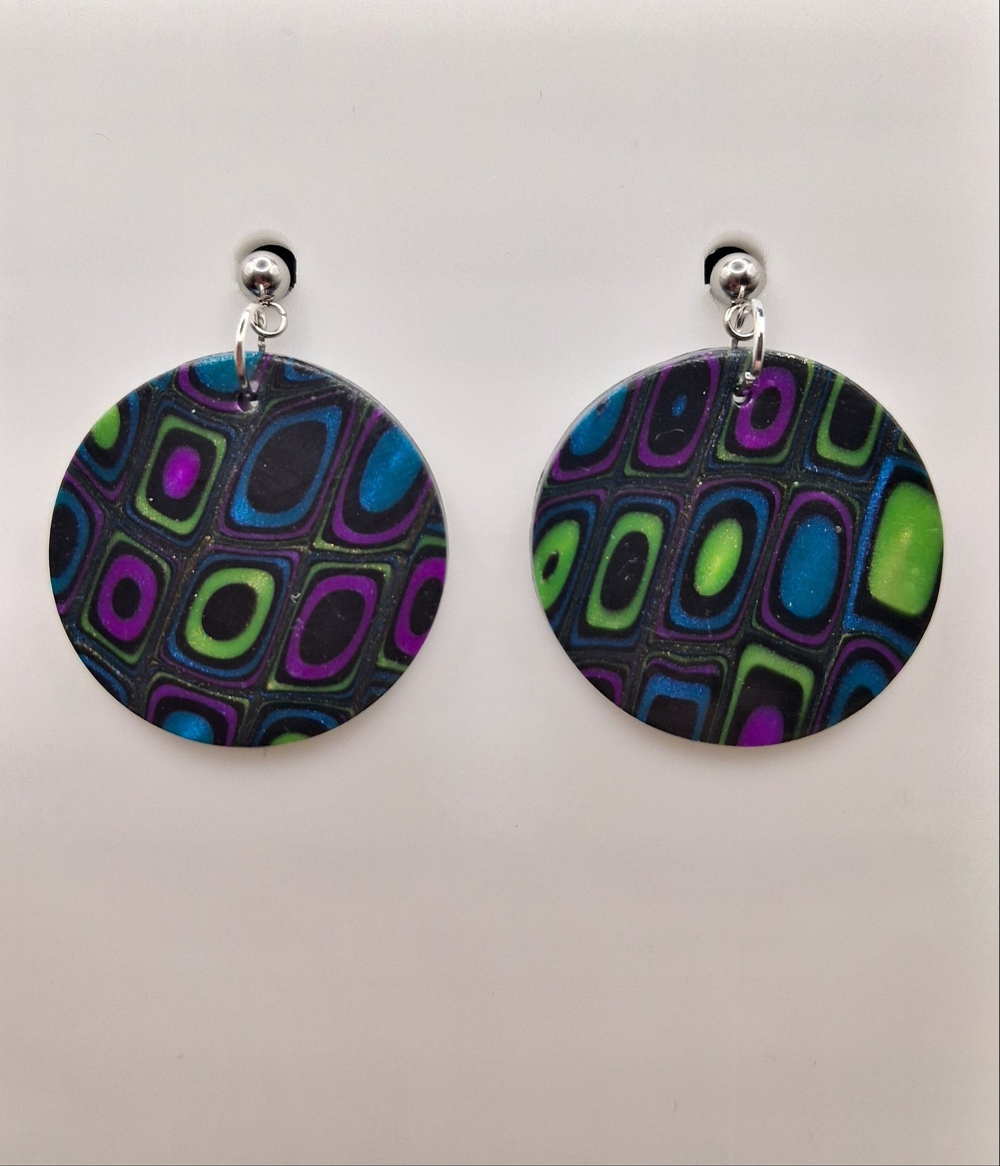 Retro Squares - Large Circles