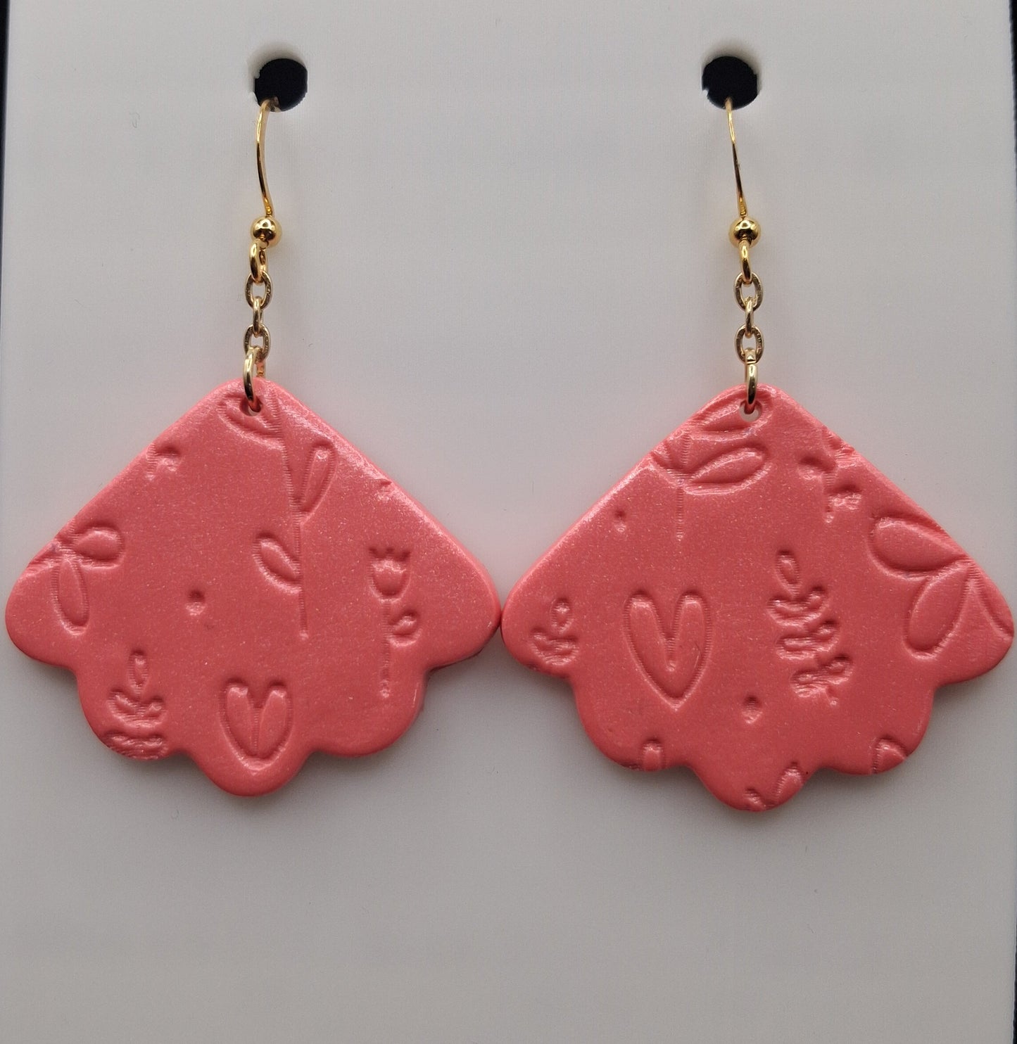 Patterned Fans - Pink