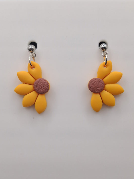 Half Flowers - Yellow