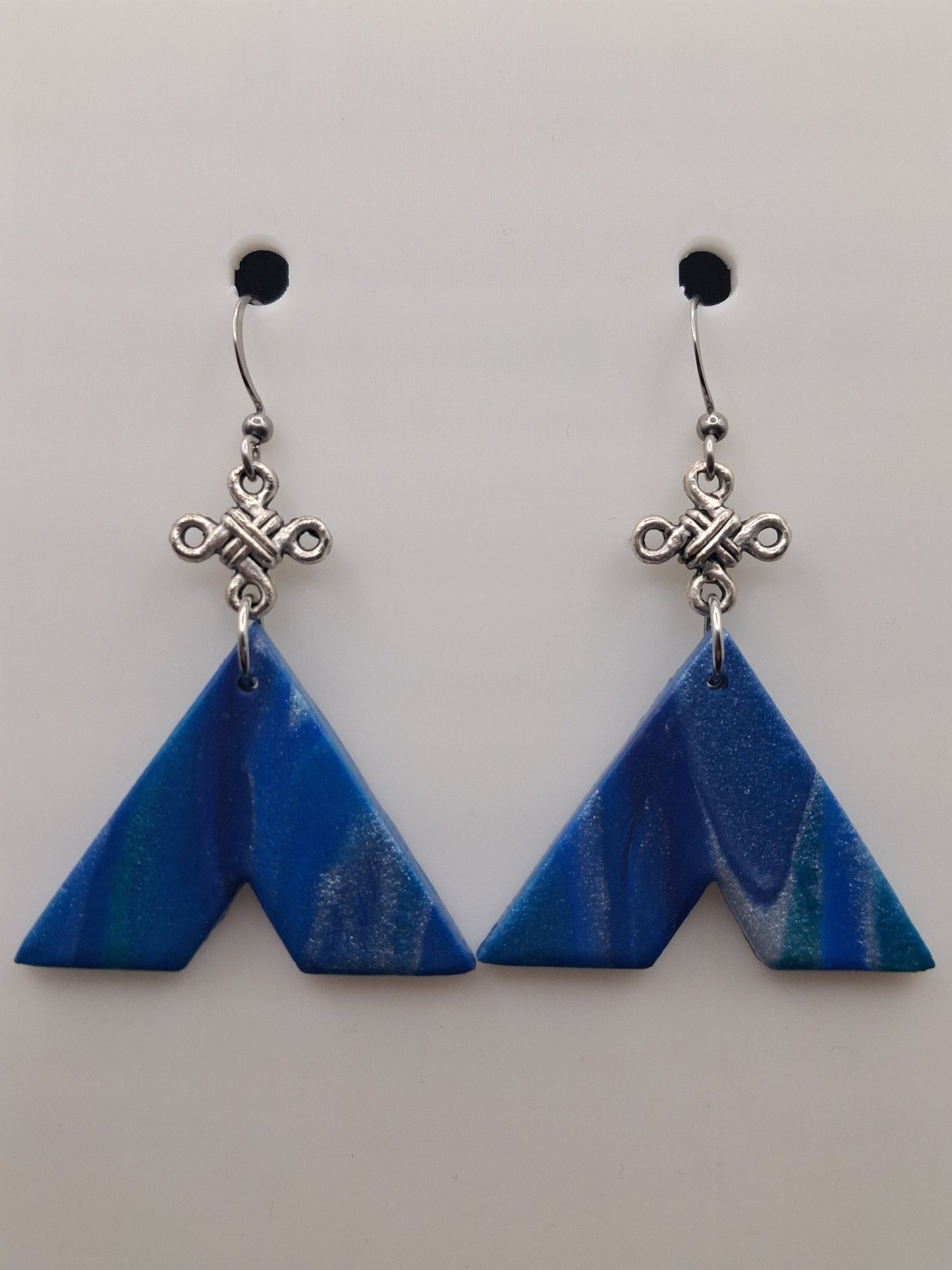 Marbled - Arrow Top + Charm