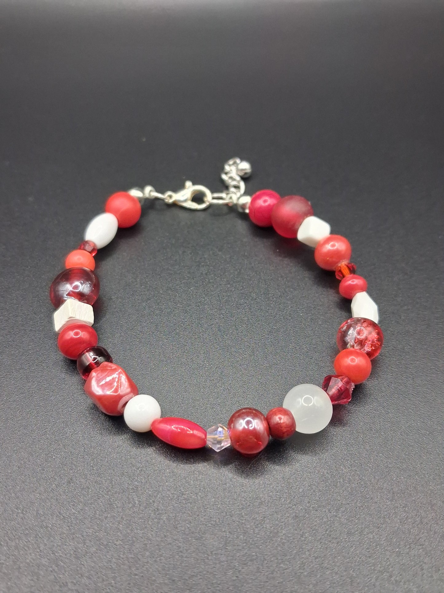 Mix & Match Bracelet - Red / White