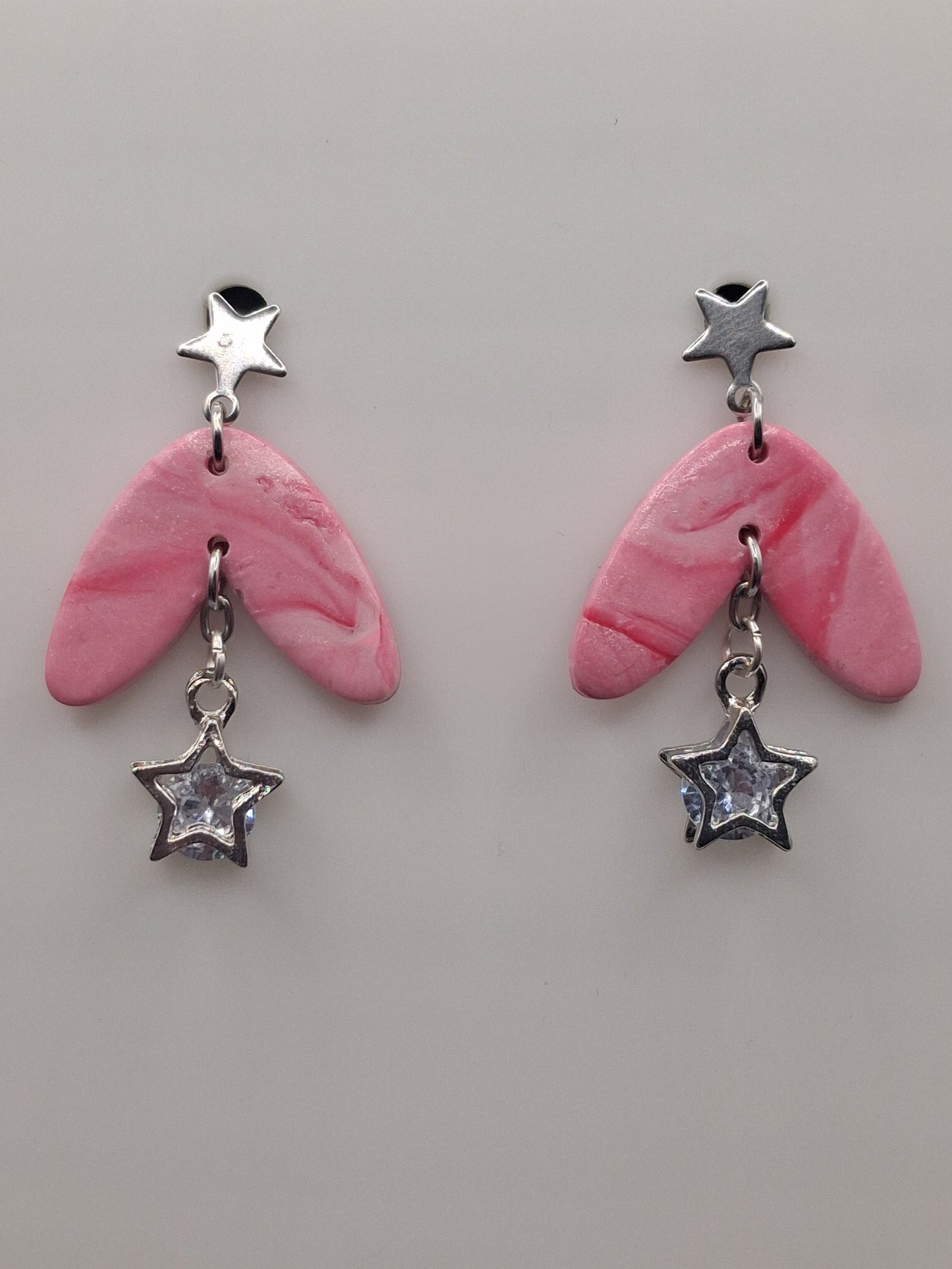 Marbled - Boomerang with Star Charm