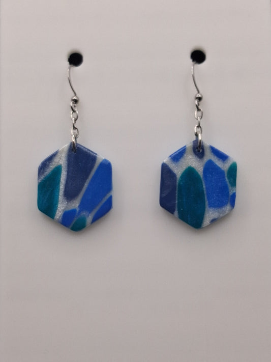 Stained Glass - Hexagons
