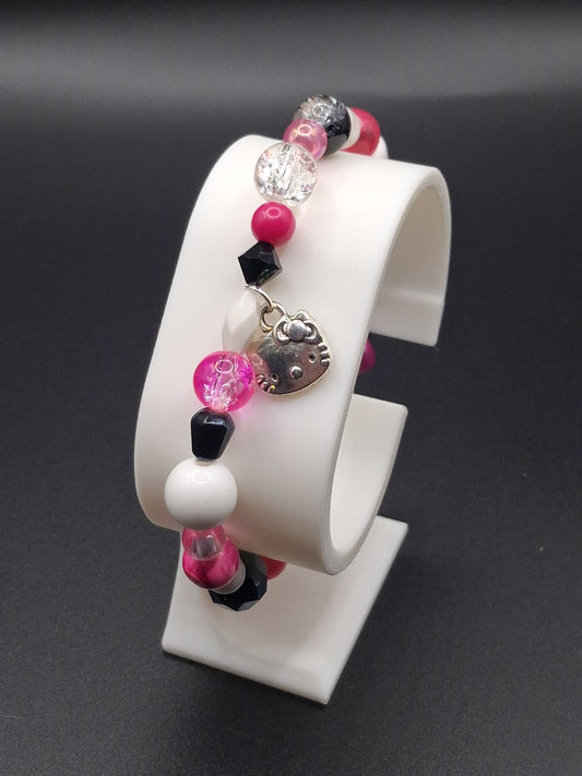 Mix & Match - Kitty - Stretch Bracelet