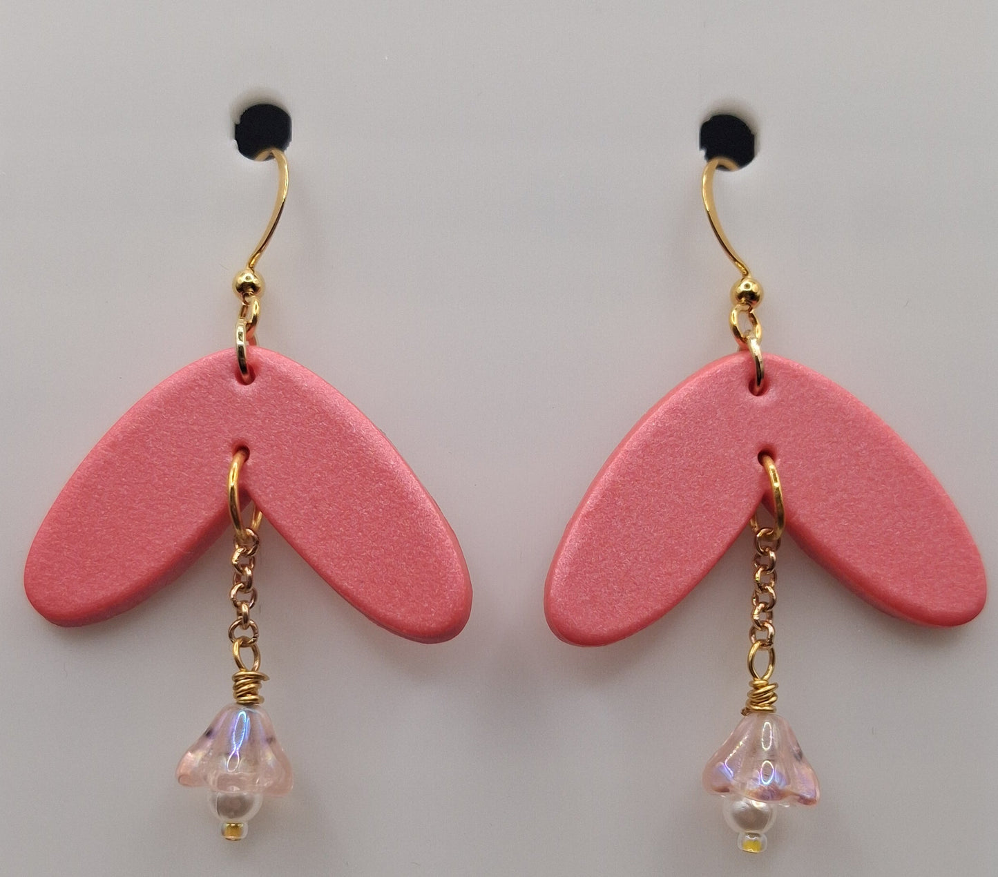 Metallic Pink Arrow Head with Beads